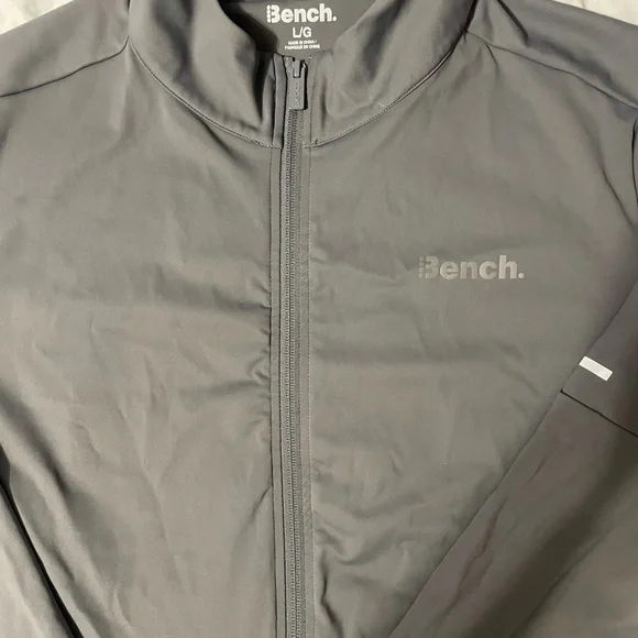Bench Men's Charcoal Lightweight Jacket - Picture 2 of 4